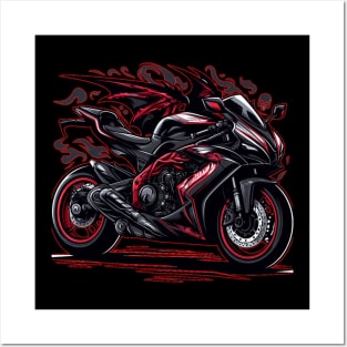 Dark Ride - Moto Design Posters and Art